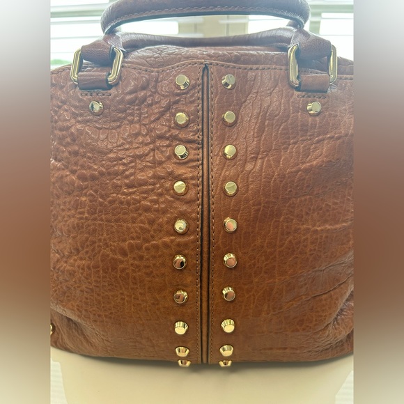 🔥🔥🔥GORGEOUS MICHAEL KORS VINTAGE Camel Colored Pebbled Leather Handbag!🤩🤩🤩 - Picture 2 of 13